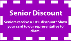 Senior Discount