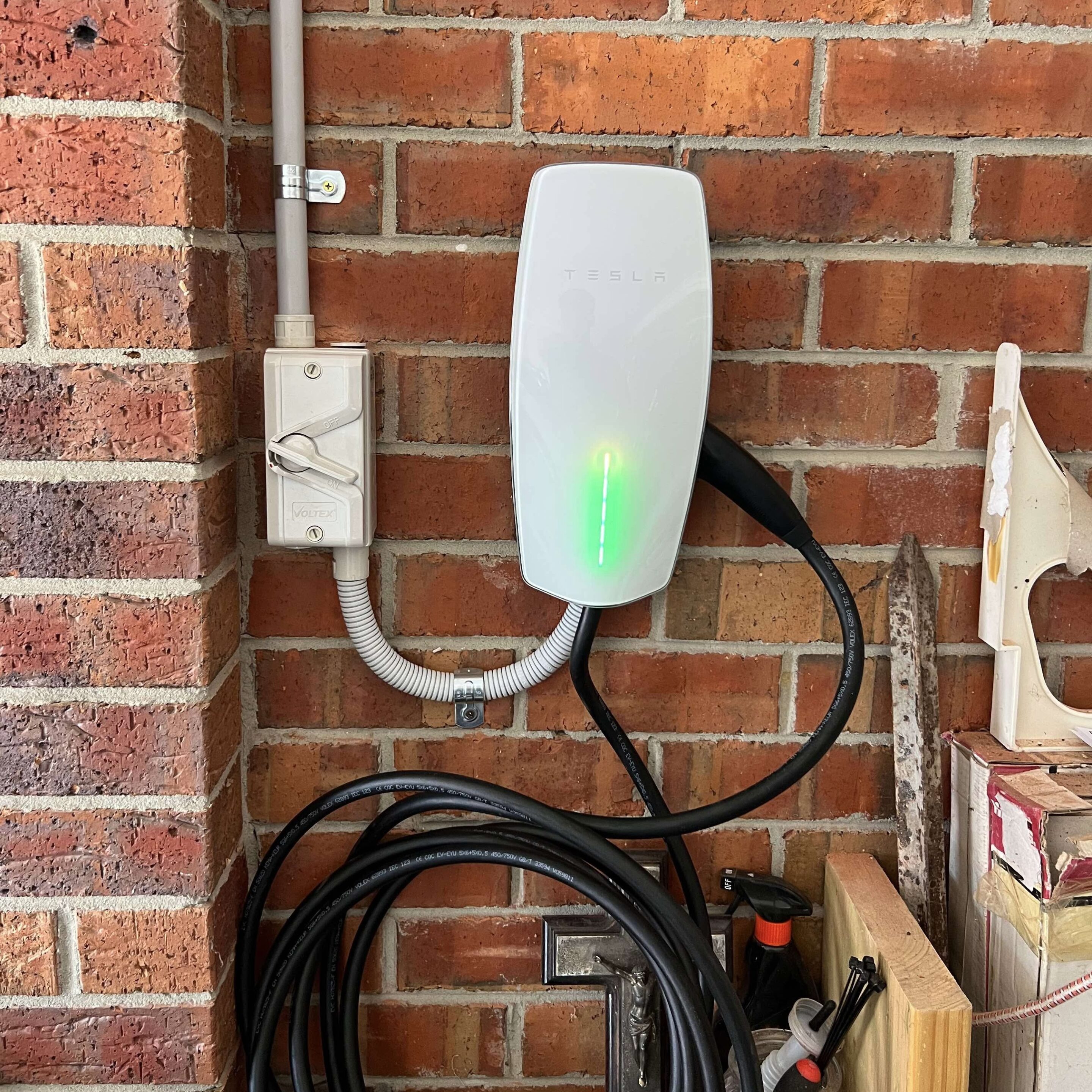 Electrician installing a home CCTV security camera in Sunbury – serving Melton, Gisborne, and surrounding areas